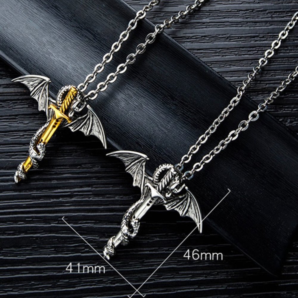 men sword necklace - Picture 4 of 4